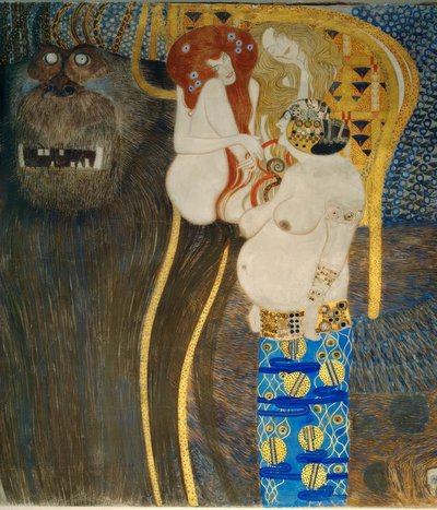 Beethoven Frieze by Gustav Klimt